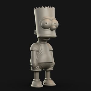 Bart Simpson HD Full Figure Model